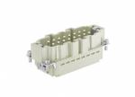 Male Inserts,Contacts 16+PE,Spring connection,16A 500V