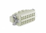 Male Inserts,Contacts 16+PE,Spring connection,16A 500V