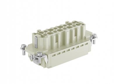 Female Inserts,Contacts 16+PE,Spring connection,16A 500V