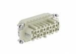 Female Inserts,Contacts 16+PE,Spring connection,16A 500V