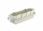 Male Inserts,Contacts 24+PE,Spring connection,16A 500V