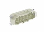 Male Inserts,Contacts 24+PE,Spring connection,16A 500V