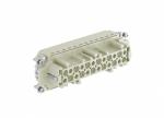 Female Inserts,Contacts 24+PE,Spring connection,16A 500V