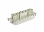 Female Inserts,Contacts 24+PE,Spring connection,16A 500V