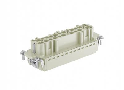 Female Inserts,Contacts 24+PE,Spring connection,16A 500V