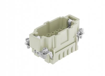 Male Inserts,Contacts 10+PE,Crimp connection,16A 500V