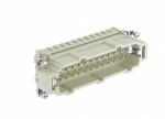 Male Inserts,Contacts 24+PE,Crimp connection,16A 500V
