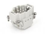 Male Inserts,Contacts 6+PE,Spring connection,16A 500V