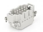 Male Inserts,Contacts 10+PE,Spring connection,16A 500V