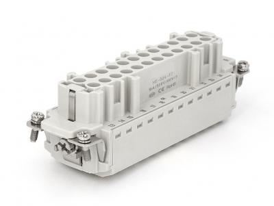 Female Inserts,Contacts 24+PE,Spring connection,16A 500V