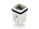 Male Inserts,Contacts 7+PE,Crimp connection,10A 400V