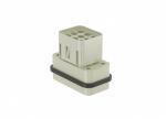 Male Inserts,Contacts 8+PE,Crimp connection,16A 500V