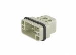 Male Inserts,Contacts 8+PE,Crimp connection,16A 500V