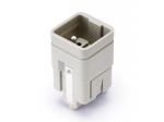 Male Inserts,Contacts 5+PE,Crimp connection,16A 400V