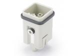 Male Inserts,Contacts 12+PE,Crimp connection,10A 400V
