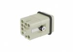 Male Inserts,Contacts 12+PE,Crimp connection,10A 400V