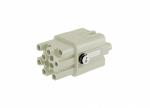 Female Inserts,Contacts 12+PE,Crimp connection,10A 400V