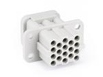 Female Inserts,Contacts 17+PE,Crimp connection,10A 250V