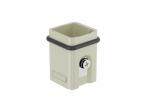 Male Inserts,Contacts 21,Crimp connection,6.5A 50V