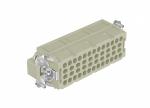 Male Inserts,Contacts 46+PE,Crimp connection,16A 500V