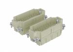 Male Inserts,Contacts 64+PE,Crimp connection,16A 500V