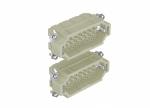 Male Inserts,Contacts 64+PE,Crimp connection,16A 500V