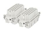 Female Inserts,Contacts 64+PE,Crimp connection,16A 500V