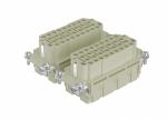 Female Inserts,Contacts 64+PE,Crimp connection,16A 500V