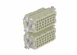 Female Inserts,Contacts 64+PE,Crimp connection,16A 500V