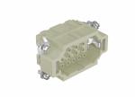 Male Inserts,Contacts 18+PE,Crimp connection,16A 500V