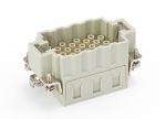 Male Inserts,Contacts 32+PE,Crimp connection,16A 500V