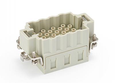 Male Inserts,Contacts 32+PE,Crimp connection,16A 500V