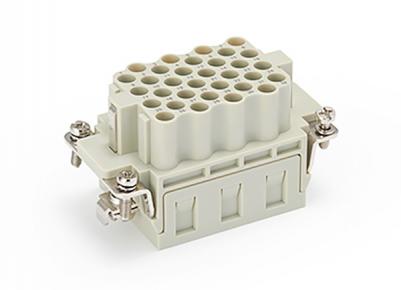 Female Inserts,Contacts 32+PE,Crimp connection,16A 500V
