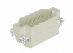 Male Inserts,Contacts 40+PE,Crimp connection,16A 500V