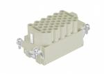 Female Inserts,Contacts 40+PE,Crimp connection,16A 500V