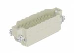 Male Inserts,Contacts 64+PE,Crimp connection,16A 500V