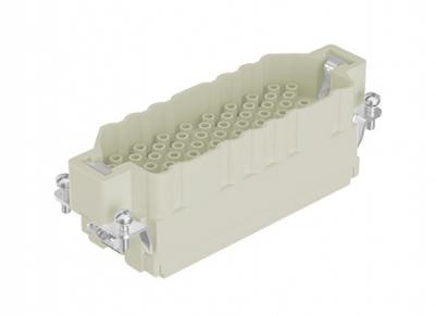 Male Inserts,Contacts 64+PE,Crimp connection,16A 500V