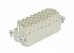 Female Inserts,Contacts 64+PE,Crimp connection,16A 500V