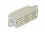 Female Inserts,Contacts 64+PE,Crimp connection,16A 500V