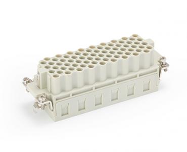 Female Inserts,Contacts 72+PE,Crimp connection,16A 500V