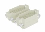 Male Inserts,Contacts 80+PE,Crimp connection,16A 500V