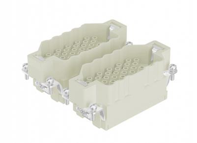 Male Inserts,Contacts 80+PE,Crimp connection,16A 500V