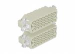 Male Inserts,Contacts 128+PE,Crimp connection,16A 500V