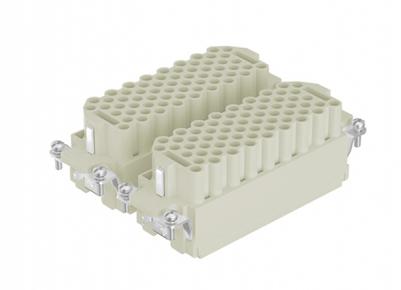 Female Inserts,Contacts 128+PE,Crimp connection,16A 500V