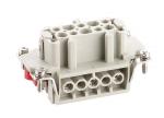 Female Inserts,Contacts 3+PE,Screw connection,16A 830V