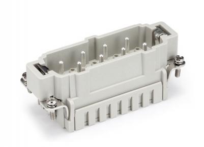 Male Inserts,Contacts 6+PE,Spring connection,16A 830V