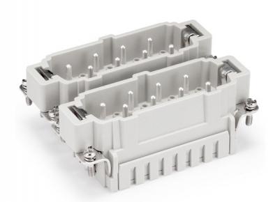 Male Inserts,Contacts 12+PE,Spring connection,16A 830V