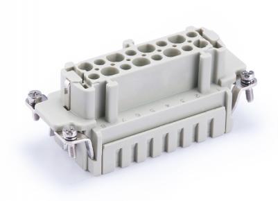 Female Inserts,Contacts 6+PE,Crimp connection,16A 830V