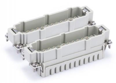 Male Inserts,Contacts 20+PE,Crimp connection,16A 830V