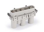 Male Inserts,Contacts 3/0+PE,Axial Screw connection,200A 830V
